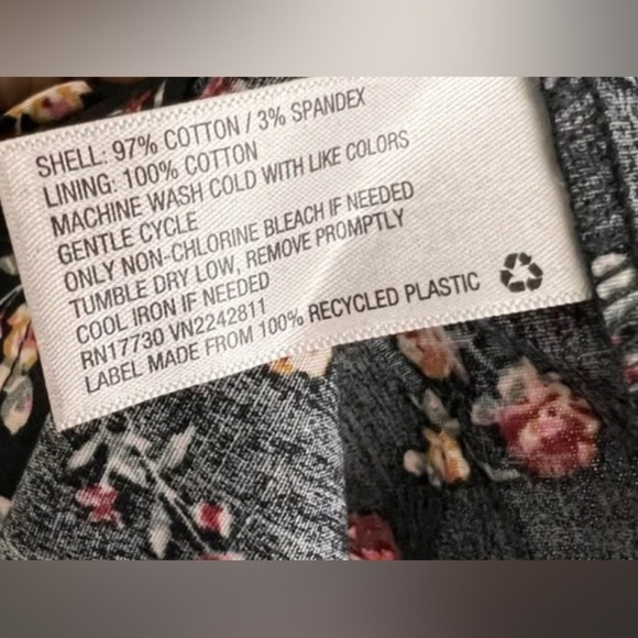 Mossimo Supply Co. Sleeveless Black Floral Dress - Size XL - Picture 4 of 4